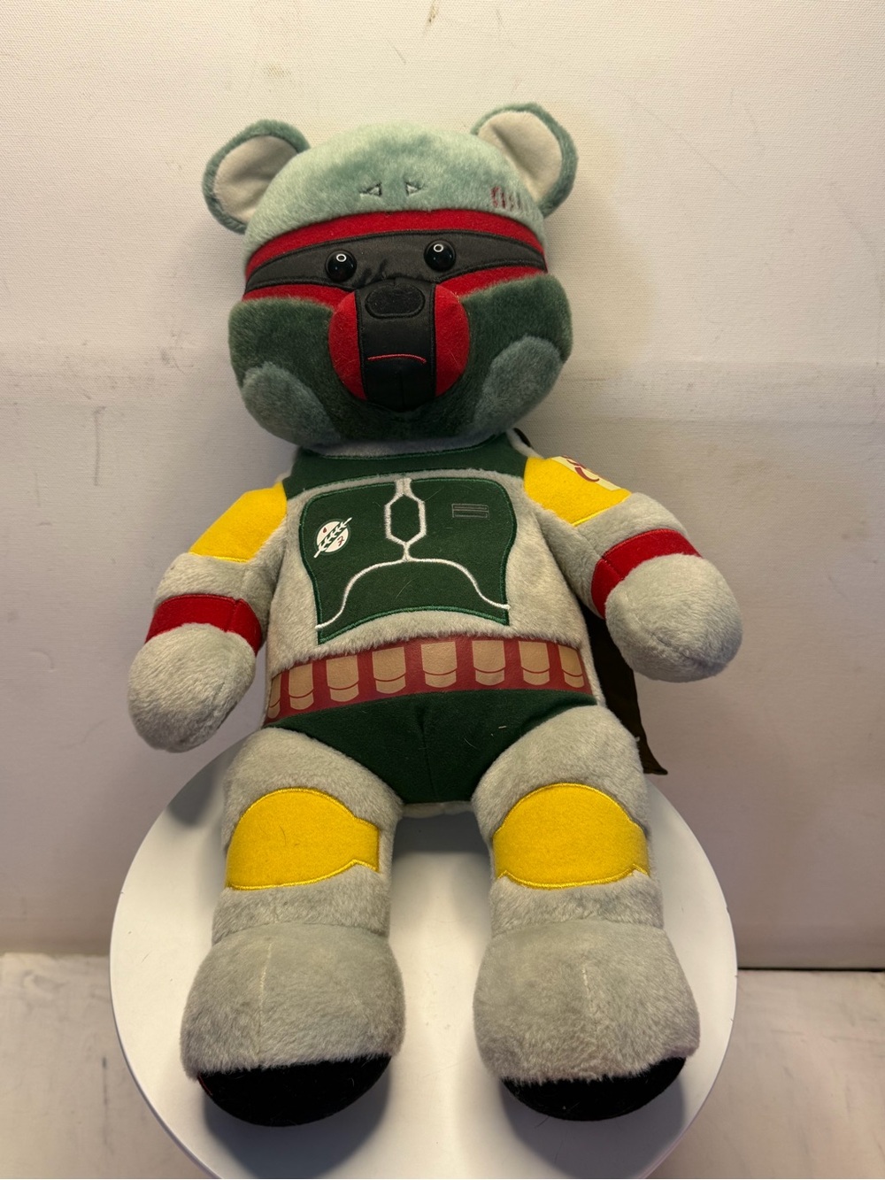 Star Wars Build A Bear Boba Fett Plush Original Mandalorian Rare Retired